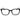 Trussardi Black Acetate Glasses (Frames)