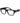 Trussardi Black Acetate Glasses (Frames)