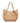 Guess Jeans Beige Polyurethane Women's Bag with Shoulder Handles