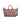 Coccinelle Brown Leather Womens Bag with Handles and Shoulder Strap