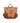 Coccinelle Brown Leather Backpack