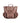 Coccinelle Brown Leather Backpack
