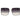 Trussardi Black Stainless Steel Sunglasses