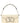Valentino Garavani White Calfskin Shoulder Bag