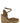 Brunello Cucinelli Brown Calfskin Wedge Sandals