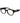 Trussardi Black Acetate Glasses (Frames)