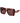 Trussardi Burgundy Acetate Sunglasses