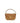 Valentino Garavani Beige Calf Leather Bos Taurus Shoulder Bag