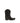 Versace Black Calf Leather Bos Taurus Boots