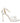 Jimmy Choo White Leather Platform Sandals