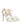 Jimmy Choo White Leather Platform Sandals