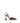 Amina Muaddi Brown Calf Leather Bos Taurus High Heel Pumps