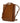 Jil Sander Brown Leather Crossbody Bag