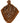 Alanui Brown Cotton Foulard