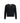 Ami Paris Black Wool Oves Aries Cardigan