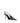 Prada Black Calf Leather Bos Taurus High Heel Pumps