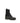 Santoni Black Calf Leather Bos Taurus Ankle Boots