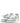 Off-White Gray Calfskin Low Top Sneakers