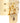 Elisabetta Franchi Gold Brass Bracelet