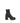 Prada Black Calf Leather Bos Taurus Ankle Boots