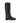 Valentino Garavani Black Calf Leather Bos Taurus Flat Boots