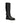 Valentino Garavani Black Calf Leather Bos Taurus Flat Boots