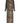 Alberto Biani Brown Silk Long Dress