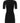 Elisabetta Franchi Black Viscose Short Dress
