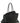 The Attico Black Bovine Leather Shoulder Bag