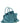 The Attico Blue Bovine Leather Handbag