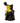 Alexander McQueen Black Dress with yellow details