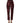 BENCIVENGA Burgundy High Waist Patterned Straight Trouser Pants