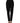QL2 Black High-Waisted Straight Chino Women Trouser Pants