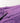 BENCIVENGA Violet Cotton Stretch High Waist Cropped Trouser Pants