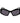 GCDS Black Acetate Sunglasses