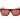 GCDS Brown Acetate Sunglasses