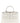 Elisabetta Franchi White Polyester Tote Bag