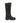 Miu Miu Black Calf Leather Bos Taurus Flat Boots