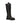 Rick Owens Black Calf Leather Bos Taurus Rain Boots