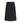 Fendi Black Wool Oves Aries Midi Skirt