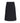 Fendi Black Wool Oves Aries Midi Skirt