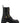 Versace Black Calfskin Lace-Up Boots