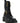 Versace Black Calfskin Lace-Up Boots