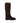Valentino Garavani Brown Calf Leather Bos Taurus Flat Boots