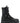 PINKO Black Cowhide Lace-Up Boots