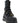 PINKO Black Cowhide Lace-Up Boots