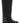 PINKO Black Cowhide Over The Knee