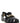 Moschino Black Pvc Flat Sandals
