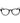 Trussardi Black Acetate Glasses (Frames)