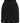 Versace Black Virgin Wool Long Skirt